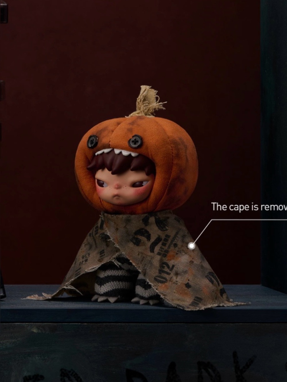 POP MART - Hirono After Dark Series Plush Doll Pendant - Hollow